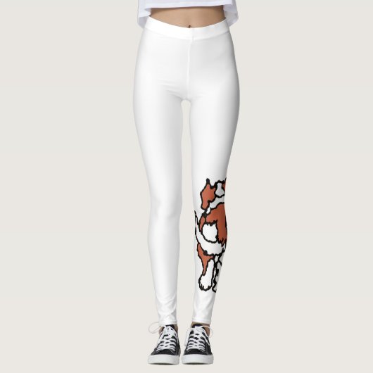 Sint-Bernard-Leggings Leggings (Voorkant)