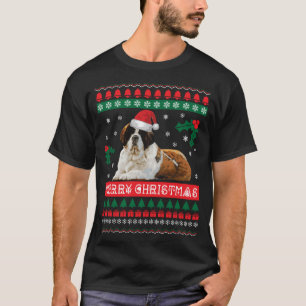 Sint Bernard Lelijke Kersttrui St Bernard Do T-shirt