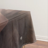 sint bernard met sinterklaas feestelijke kerst tafelkleed (Voorbeeld)