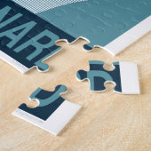 Sint Bernard Puppy Hope politiek parody Design Legpuzzel (Zijkant)