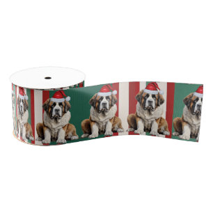 Sint-Bernard Vakantie Schotland Geruite Grappige H Grosgrain Lint