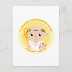 Sint-Bernard van Clairvaux Briefkaart