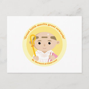 Sint-Bernard van Clairvaux Briefkaart