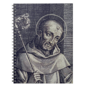 Sint-Bernard van Clairvaux Doctor Mellifluus Kunst Notitieboek