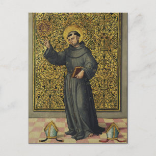 Sint-Bernardino van Siena Renaissancekunst Briefkaart