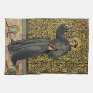 Sint Bernardinus van Siena Renaissance stijl kunst Theedoek