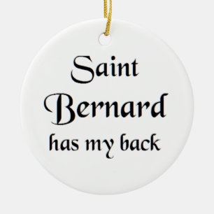 sint-bernardusbeker keramisch ornament