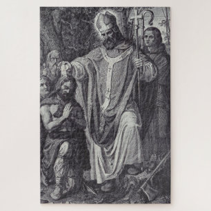 Sint Bonifatius Premium Apostel van Duitsland Legpuzzel
