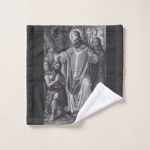Sint Bonifatius Premium Apostel van Duitsland Washandje