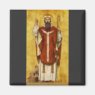 Sint Bonifatius van Mainz - Patroon van Opvoeders Magneet