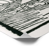 Sint-Brendan op het viseiland Poster (Hoek)