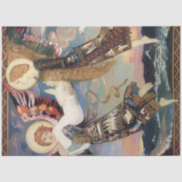 “Sint Bride” engel kunst door John Duncan Tissuepapier