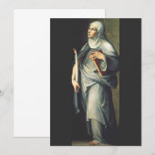 Sint Bridget van Zweden Bedankkaart (Voorkant / Achterkant)