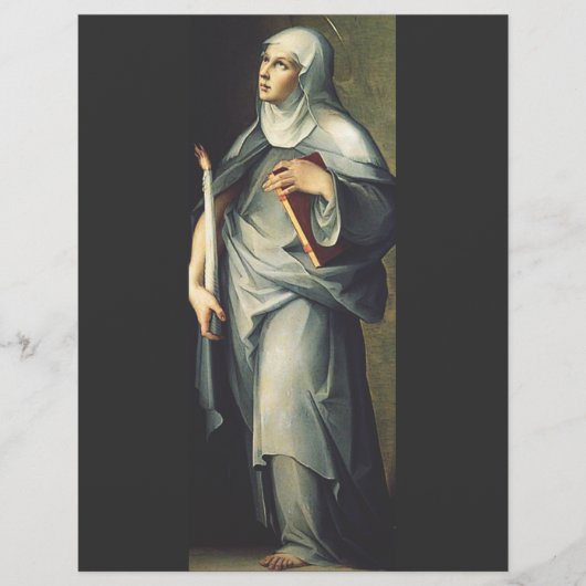 Sint Bridget van Zweden Flyer (Voorkant)