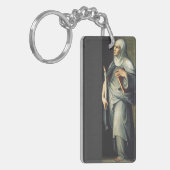 Sint Bridget van Zweden Sleutelhanger (Voorkant Links)