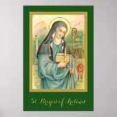 Sint-Brigid van Ierland (M 014) Poster (Voorkant)