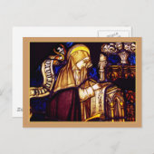 Sint Brigid van Zweden Briefkaart (Voorkant / Achterkant)