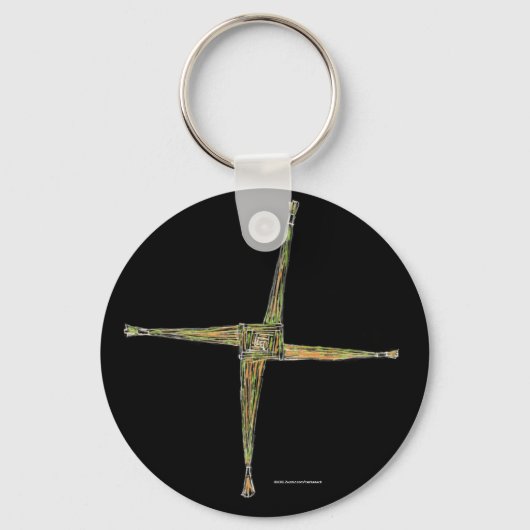 Sint Brigid's Day, St. Bridget's Cross, Sleutelhan Sleutelhanger (Voorkant)