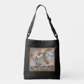 Sint-Bruid, ca. 1913 door John Duncan Crossbody Tas (Achterkant)