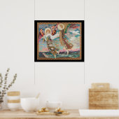 Sint-Bruid, ca. 1913 door John Duncan Poster (Keuken)