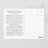 Sint-Catharina ontvangt de Stigmata Briefkaart (Achterkant)