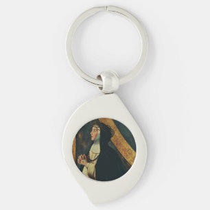 Sint-Catharina van Siena door Juan Bautista Maino Sleutelhanger