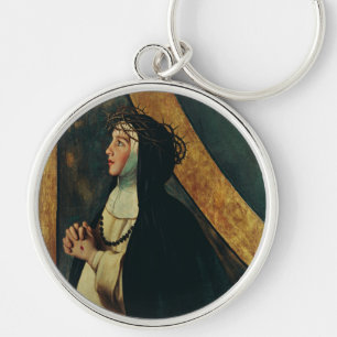 Sint Catharina van Siena door Juan Bautista Maino Sleutelhanger