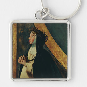 Sint Catharina van Siena door Juan Bautista Maino Sleutelhanger