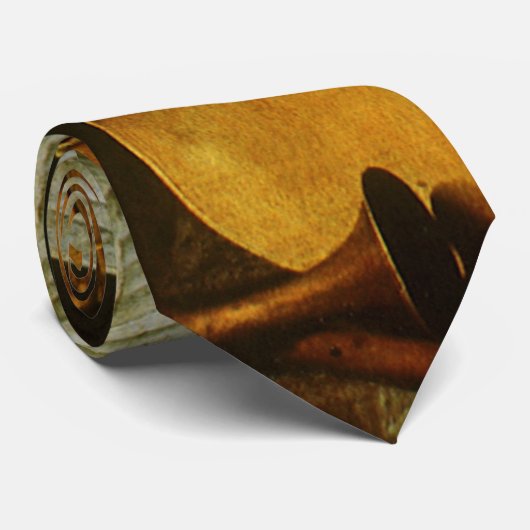 Sint Cecilia en de engel van Carlo Saraceni Stropdas (Opgerold)