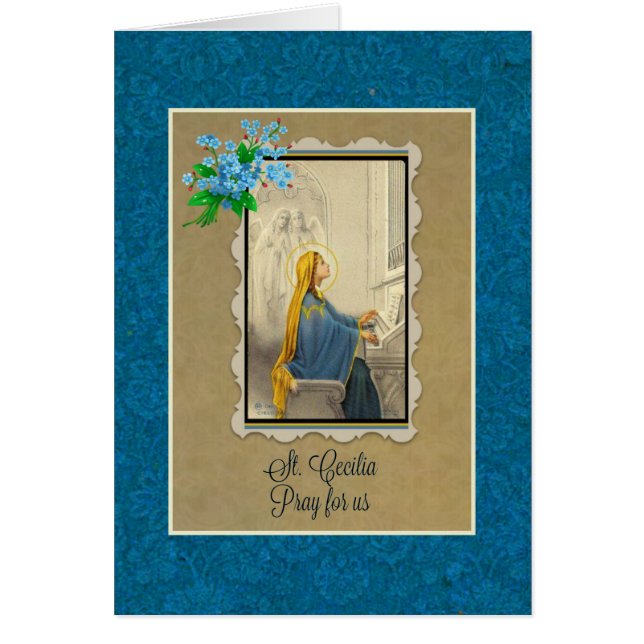 Sint-Cecilia Patroness van Musicians (Voorkant)