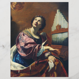 Sint-Cecilia Premium "Heavenly Concert" Kunstprint Flyer