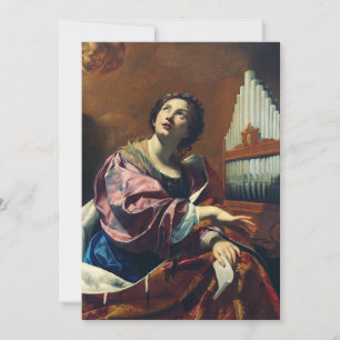 Sint-Cecilia Premium "Hemels Concert" Kunstprint Kaart