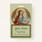 Sint-Cecilia van Rome (BK 003) Badge (Achterkant)