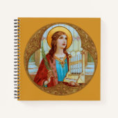 Sint-Cecilia van Rome (BK 003) Notitieboek (Voorkant)