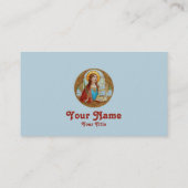 Sint-Cecilia van Rome (BK 003) Visitekaartje (Achterkant)