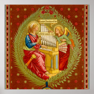 Sint-Cecilia van Rome (SNV 36) Poster