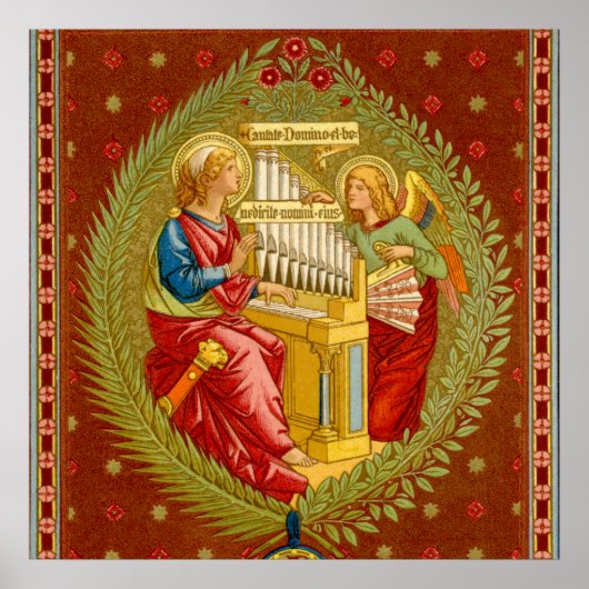 Sint-Cecilia van Rome (SNV 36) Poster (Voorkant)