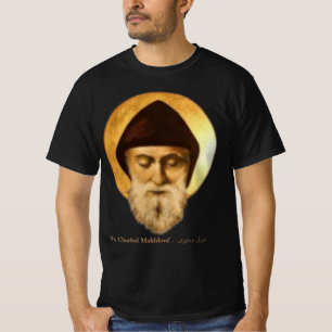 Sint Charbel Makhlouf شربل مخلوف Maronitische Kerk T-shirt