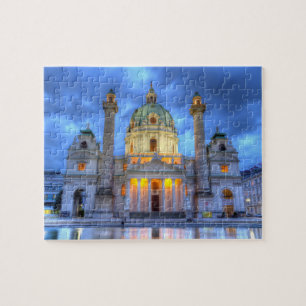 Sint-Charles-kerk in Wenen, Oostenrijk Legpuzzel