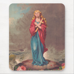 Sint Christina van Bolsena patroonheilige van zeel Muismat