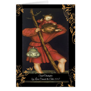Sint Christopher met de Baby Christ