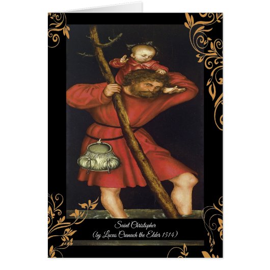 Sint Christopher met de Baby Christ (Voorkant)