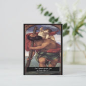 Sint Christopher met de Baby Christ Briefkaart (Staand voorkant)