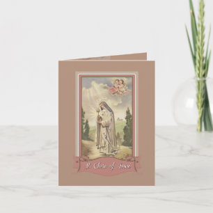 Sint-Clara van Assisi briefkaart
