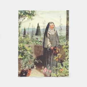 Sint Clara van Assisi: patrones van de televisie Fleece Deken