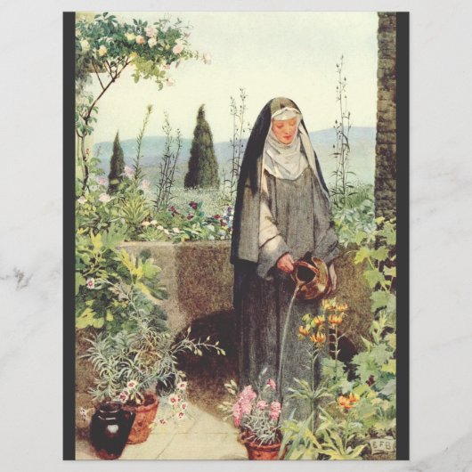Sint Clara van Assisi: patrones van de televisie Flyer (Voorkant)