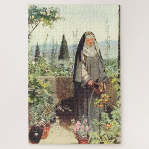 Sint Clara van Assisi: patrones van de televisie Legpuzzel