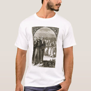 Sint-Columba die door de Druïden wordt gechanteer T-shirt