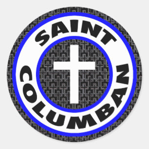 Sint-Columban Ronde Sticker