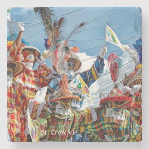 Sint-Croix Mocko Jumbies Stenen Onderzetter